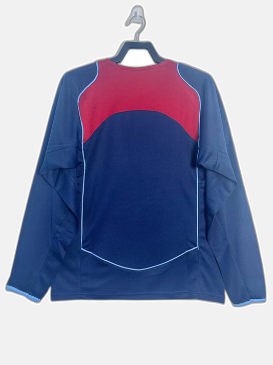 Atlético Madrid 2004/05 Away Jersey - Long Sleeve Retro Version