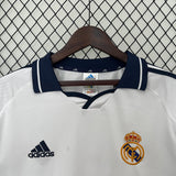 Real Madrid 2000/01 Home Retro Jersey - Long Sleeve