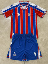Crystal Palace 2025/26 Home Kids Kit Jersey