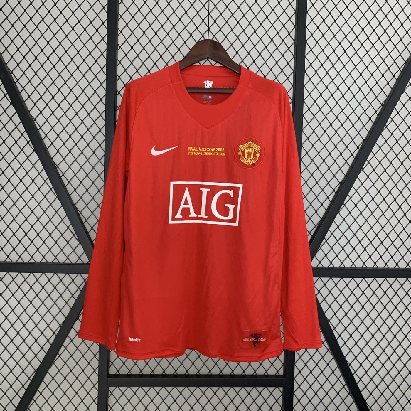 Manchester United 2007/08 Home Retro Jersey - Champions