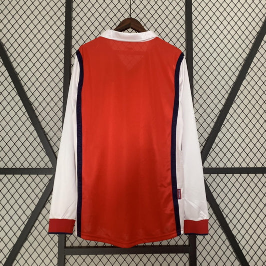 Arsenal 1998/99 Home Retro Jersey - Long Sleeve