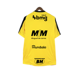 Atlético Mineiro 2025/26 Yellow Training Jersey - Fan Version - All Sponsors
