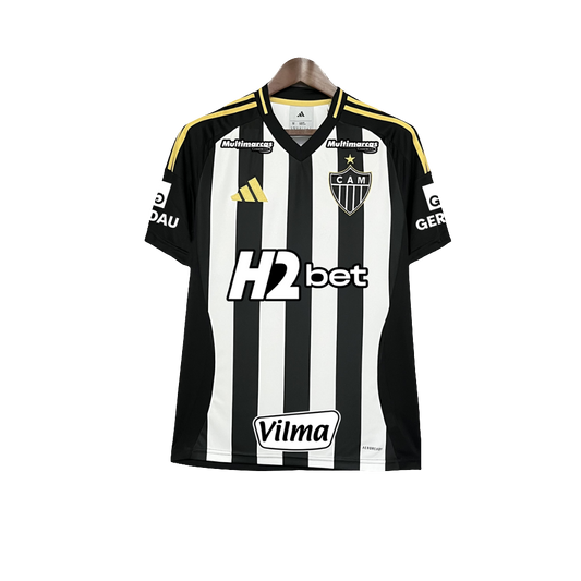 Atlético Mineiro 2025/26 Home Jersey - Fan Version - All Sponsors