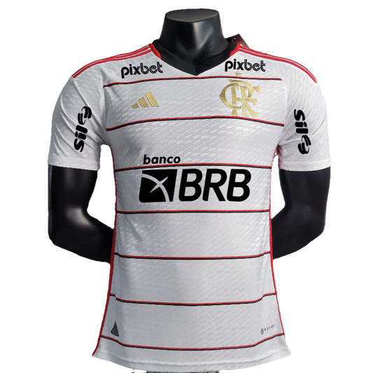 Flamengo 2023/24 Away Jersey - Player Version - All Sponsors