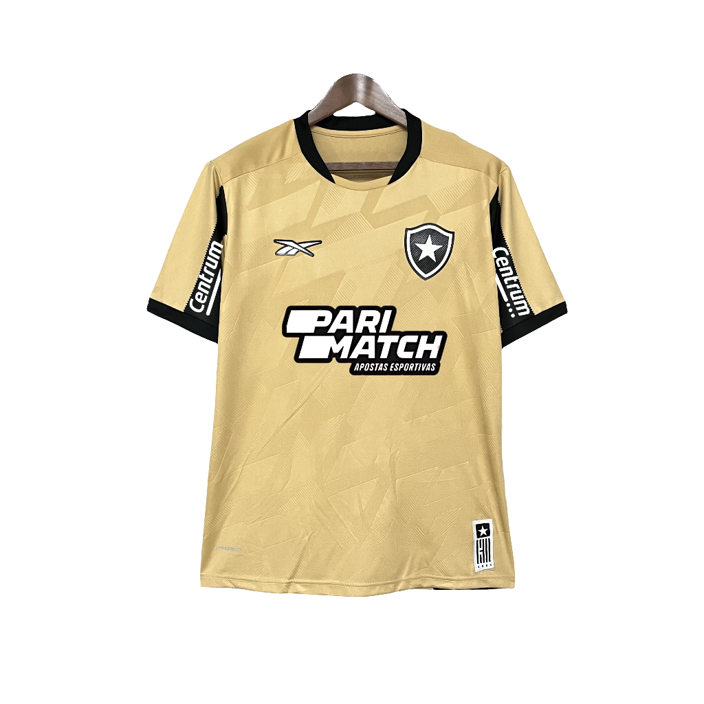 Botafogo 2024/25 Goalkeeper Jersey - Gold - Fan Version - All Sponsors