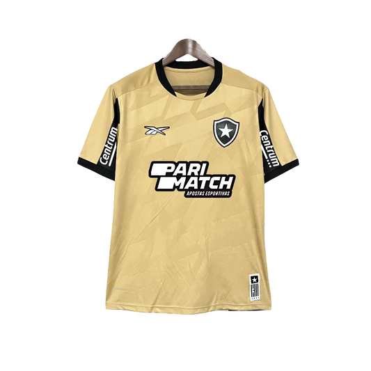 Botafogo 2024/25 Goalkeeper Jersey - Gold - Fan Version - All Sponsors