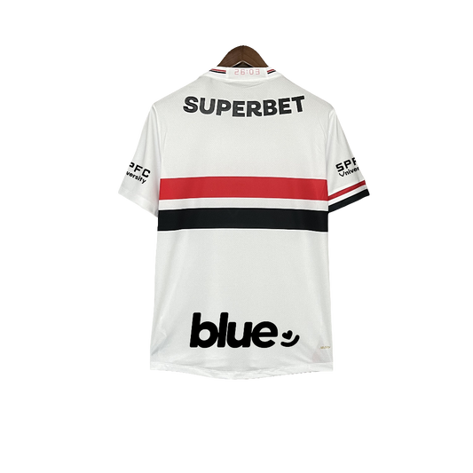 São Paulo 2025/26 Home Jersey - Fan Version - All Sponsors