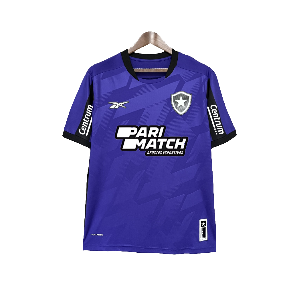 Botafogo 2024/25 Goalkeeper Jersey - Purple - Fan Version - All Sponsors