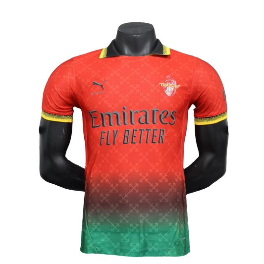 AC Milan 2025/26 Commemorative Edition Jersey - Red - Player Version