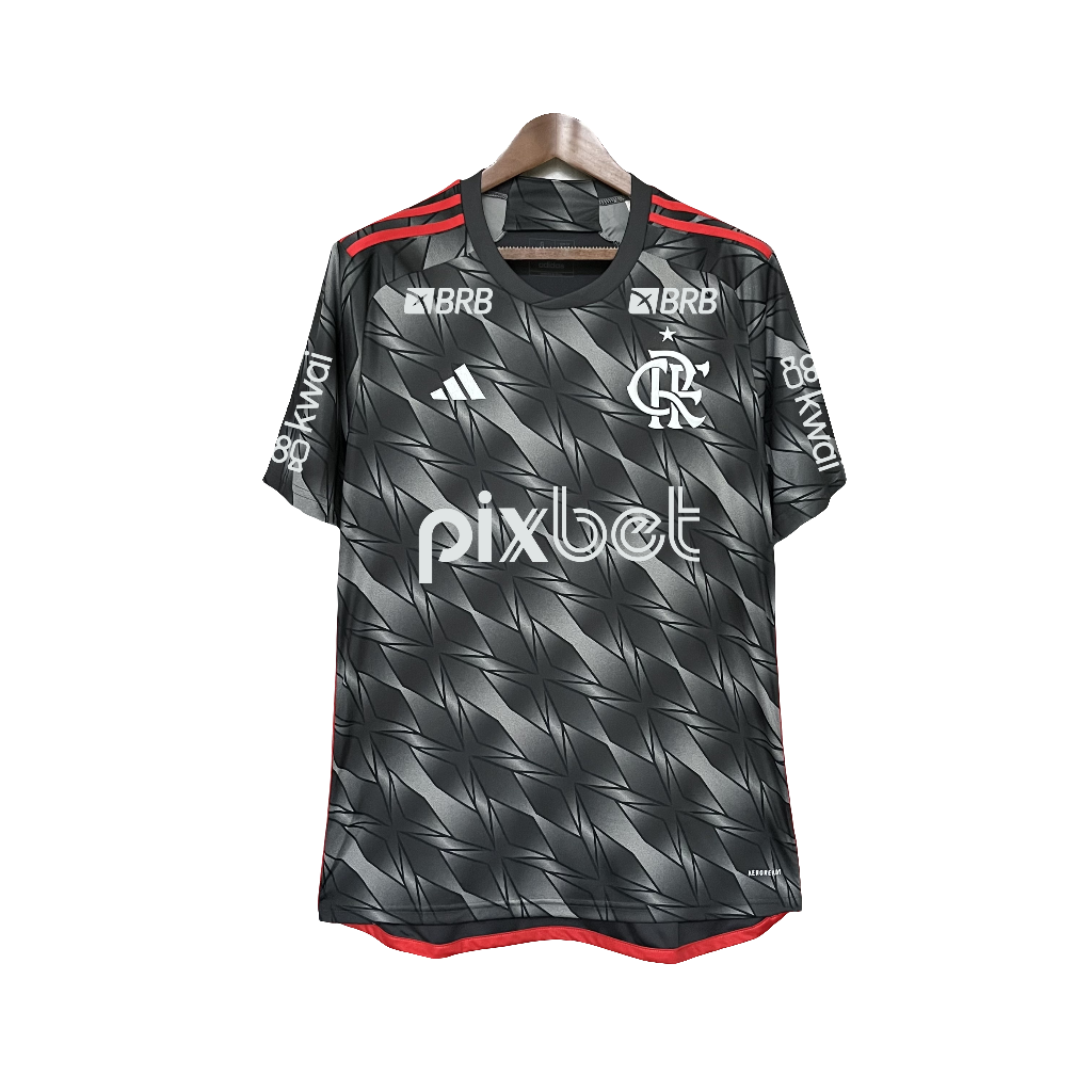 Flamengo 2024/25 Third Jersey - Fan Version - All Sponsors
