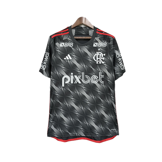 Flamengo 2024/25 Third Jersey - Fan Version - All Sponsors