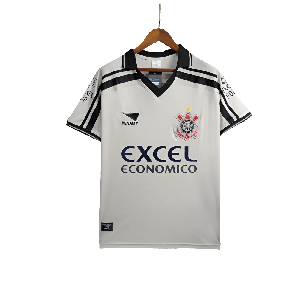 Corinthians 1998 Home Jersey - Retro Version