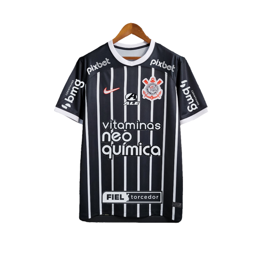 Corinthians 2023/24 Away Jersey - Fan Version - All Sponsors