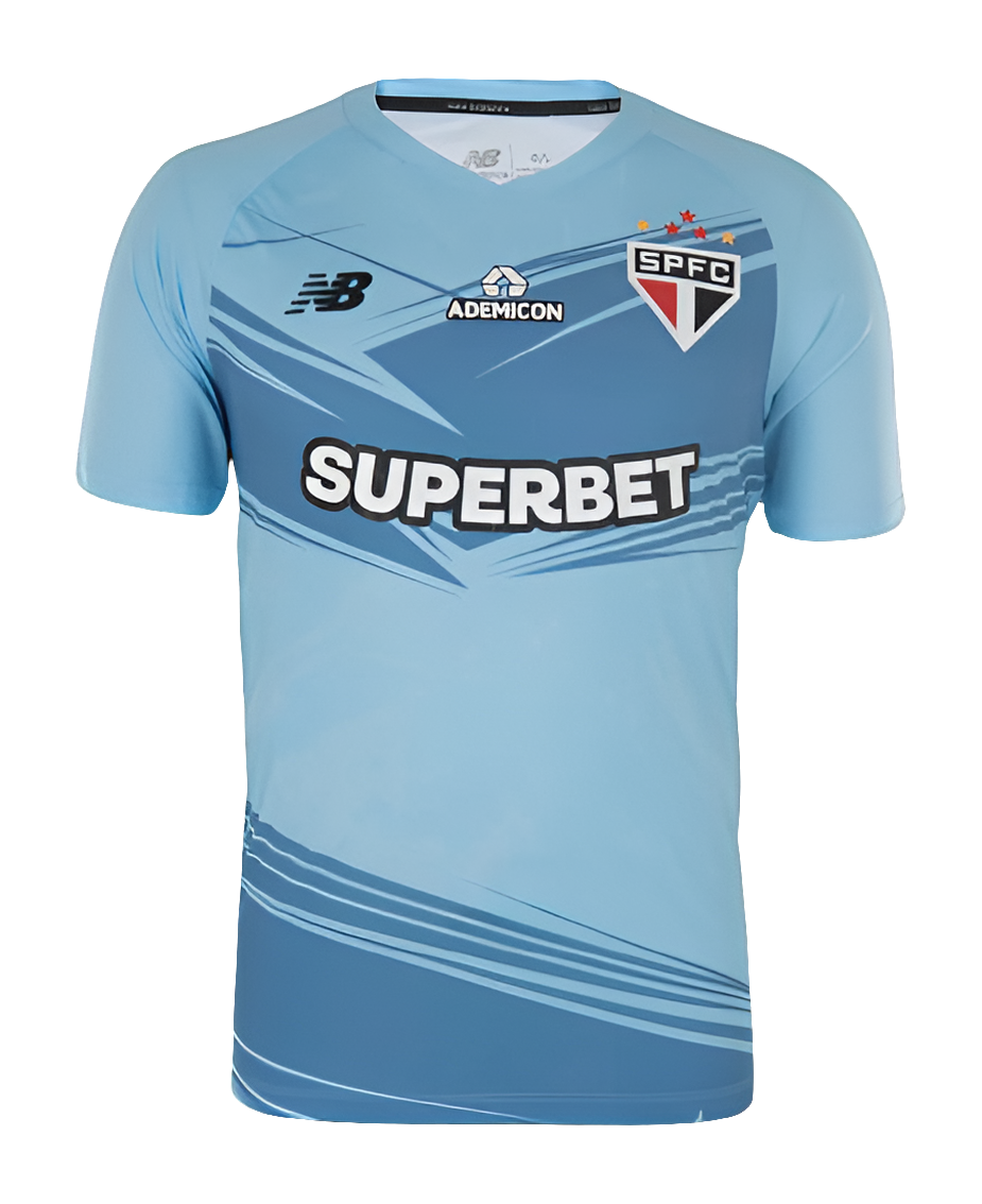 São Paulo 2025/26 Goalkeeper Jersey - Light Blue - Fan Version