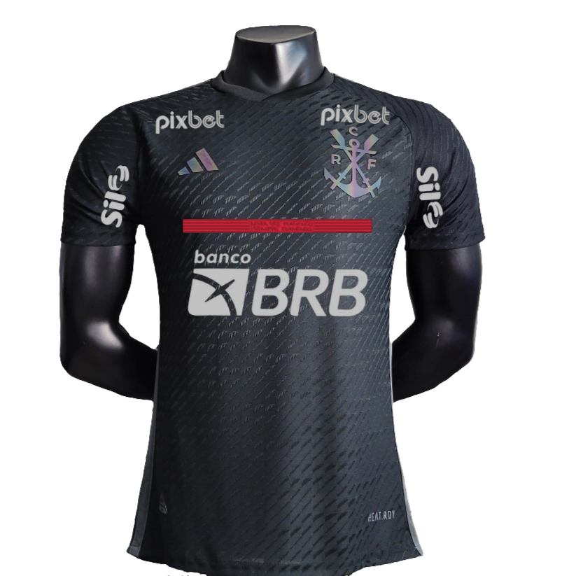 Flamengo 2023/24 Third Jersey - Player Version - All Sponsors