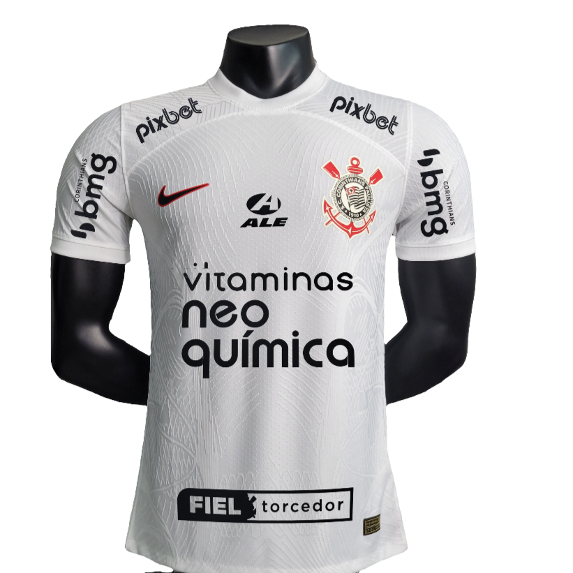 Corinthians 2023/24 Home Jersey - Player Version - All Sponsors