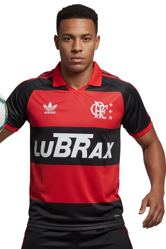 Flamengo 1987 Home Jersey - Retro Version
