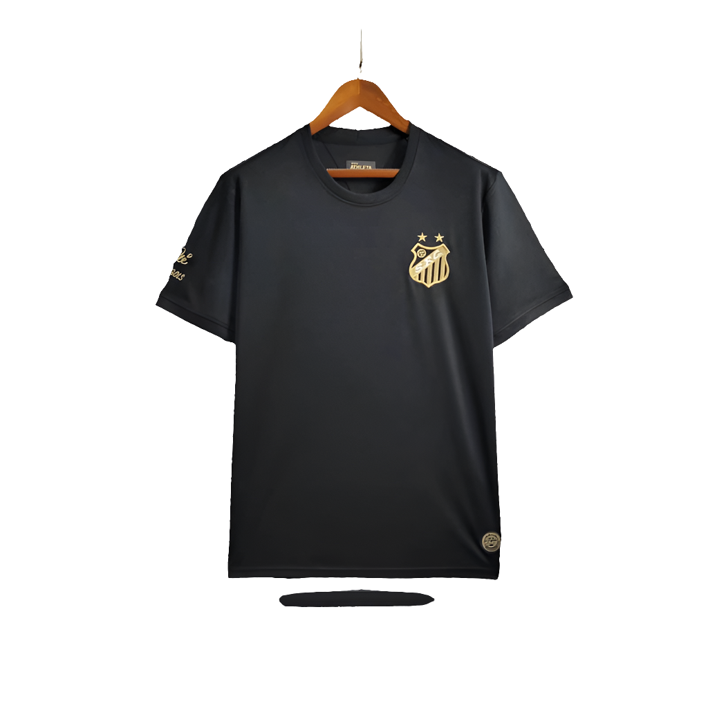 Santos 2025/26 Commemorative Edition Jersey - Black - Fan Version