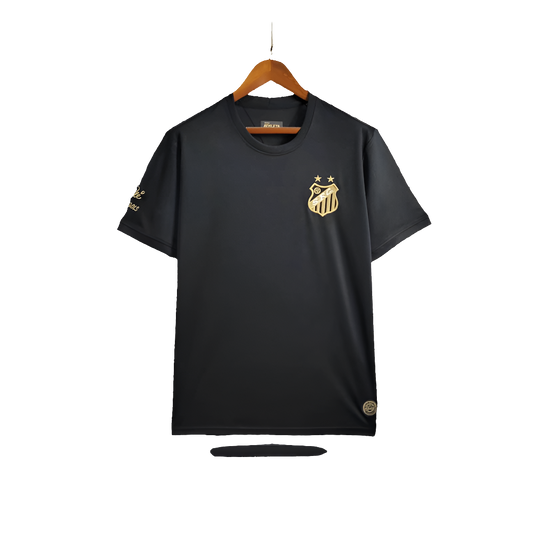 Santos 2025/26 Commemorative Edition Jersey - Black - Fan Version