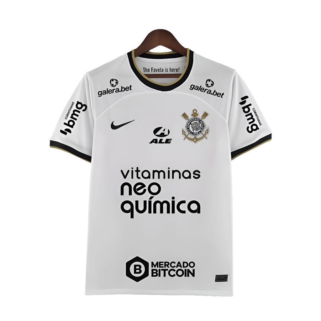 Corinthians 2022/23 Home Jersey - Fan Version - All Sponsors