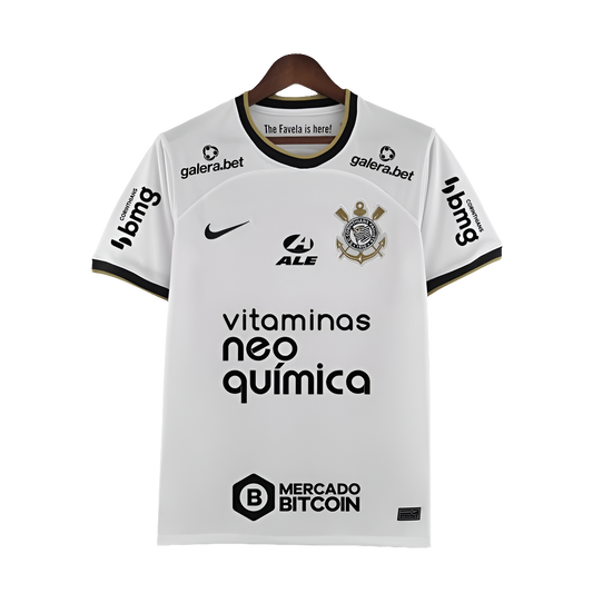 Corinthians 2022/23 Home Jersey - Fan Version - All Sponsors