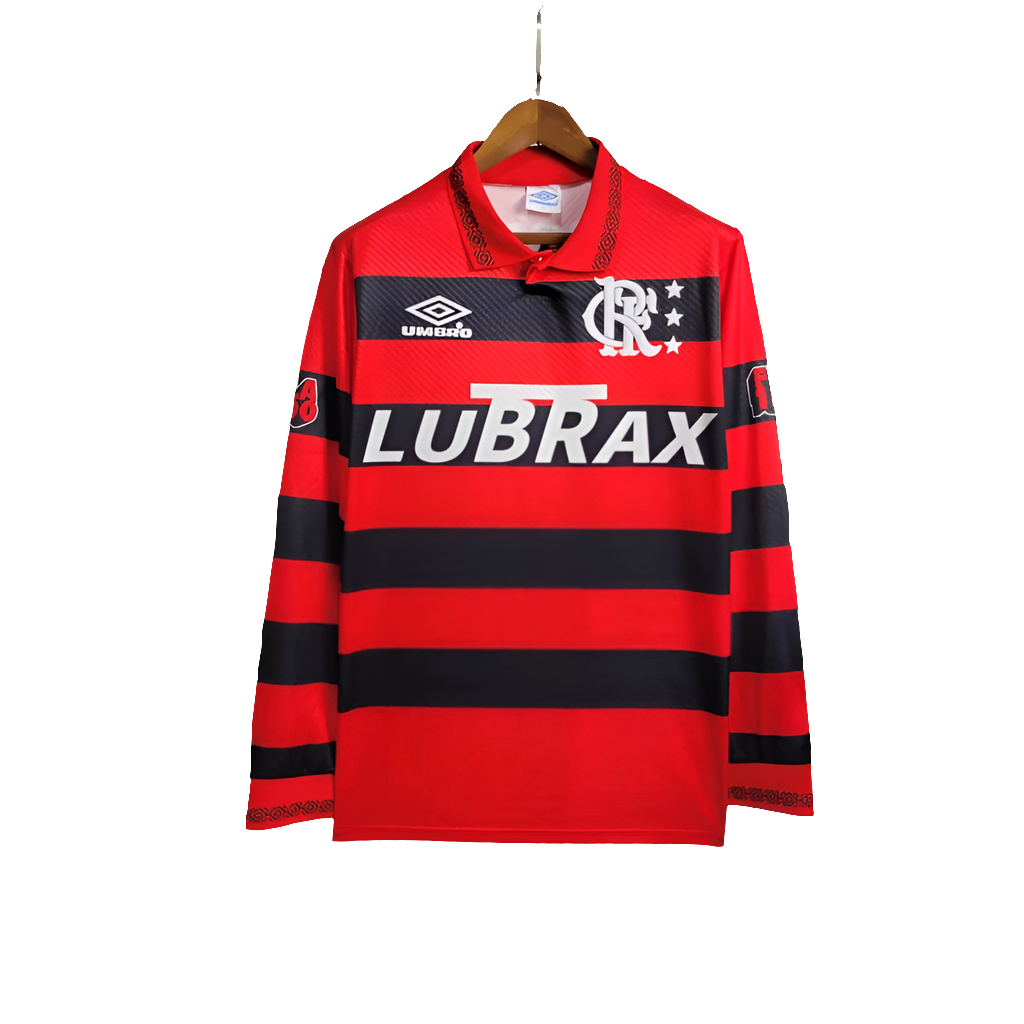 Flamengo 1994/95 Home Jersey - Long Sleeve Retro Version