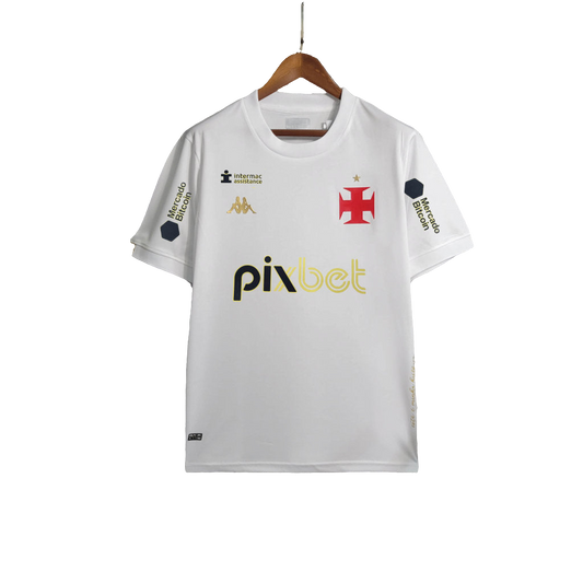 Vasco 2023/24 Goalkeeper Jersey - White - Fan Version - All Sponsors