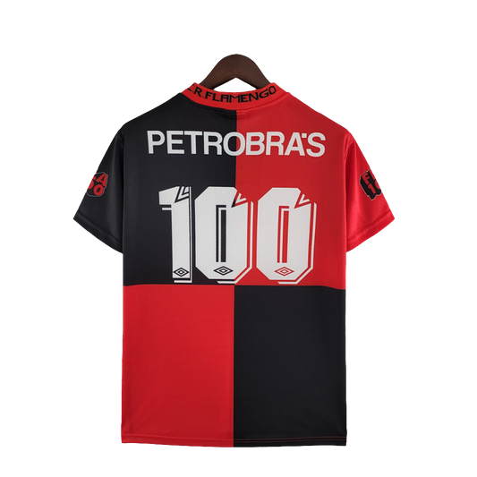 Flamengo 1994 100th Anniversary Edition Home Jersey - Retro Version