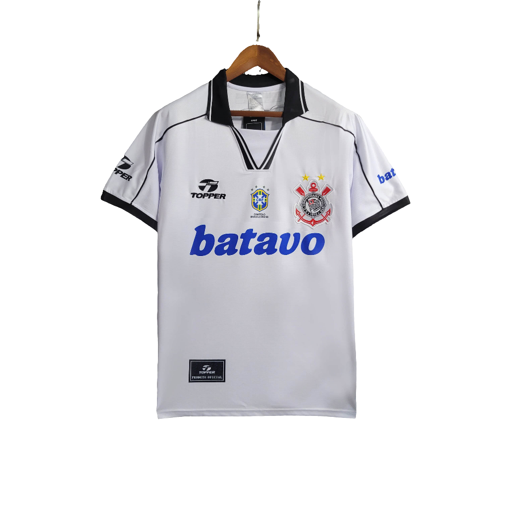 Corinthians 1999 Home Jersey - Retro Version