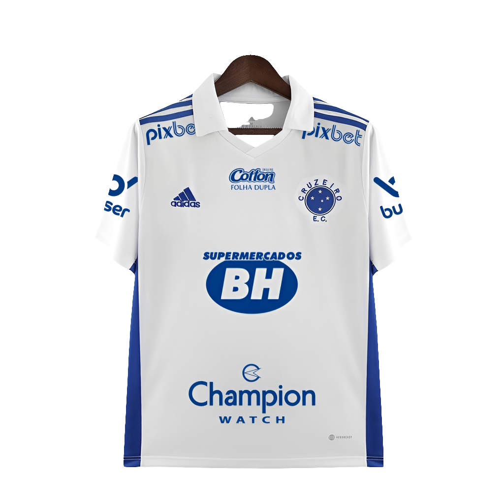 Cruzeiro 2022/23 Away Jersey - Fan Version - All Sponsors