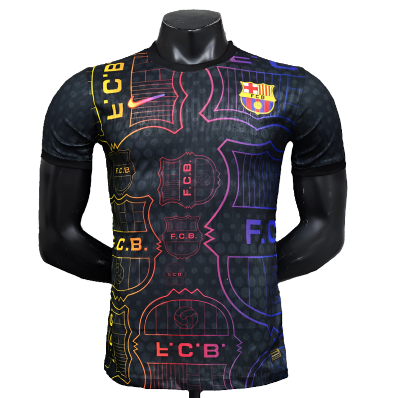 Barcelona 2025/26 Special Edition Jersey - Black, Yellow and Red - Player Version
