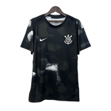 Corinthians 2025/26 Training Jersey - Black - Fan Version