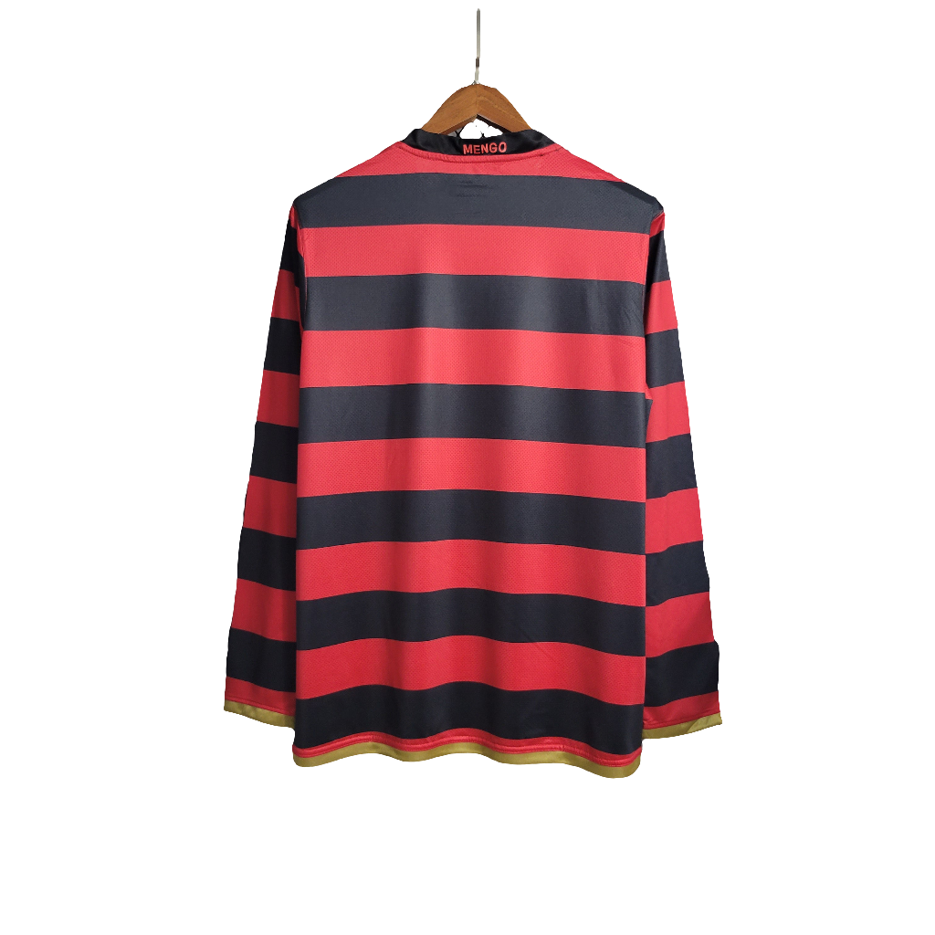 Flamengo 2009 Home Jersey - Long Sleeve Retro Version