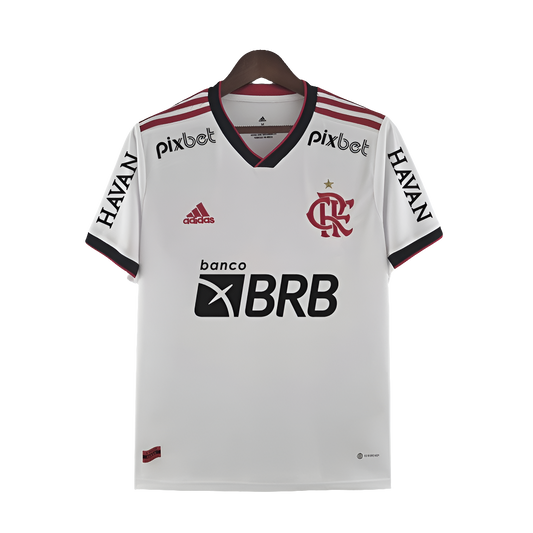 Flamengo 2022/23 Away Jersey - Fan Version - All Sponsors