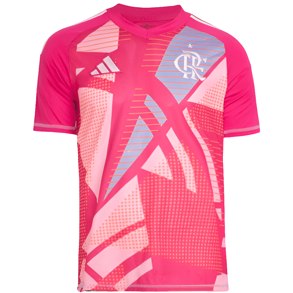 Flamengo 2025/26 Goalkeeper Jersey - Pink - Fan Version