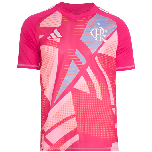 Flamengo 2025/26 Goalkeeper Jersey - Pink - Fan Version