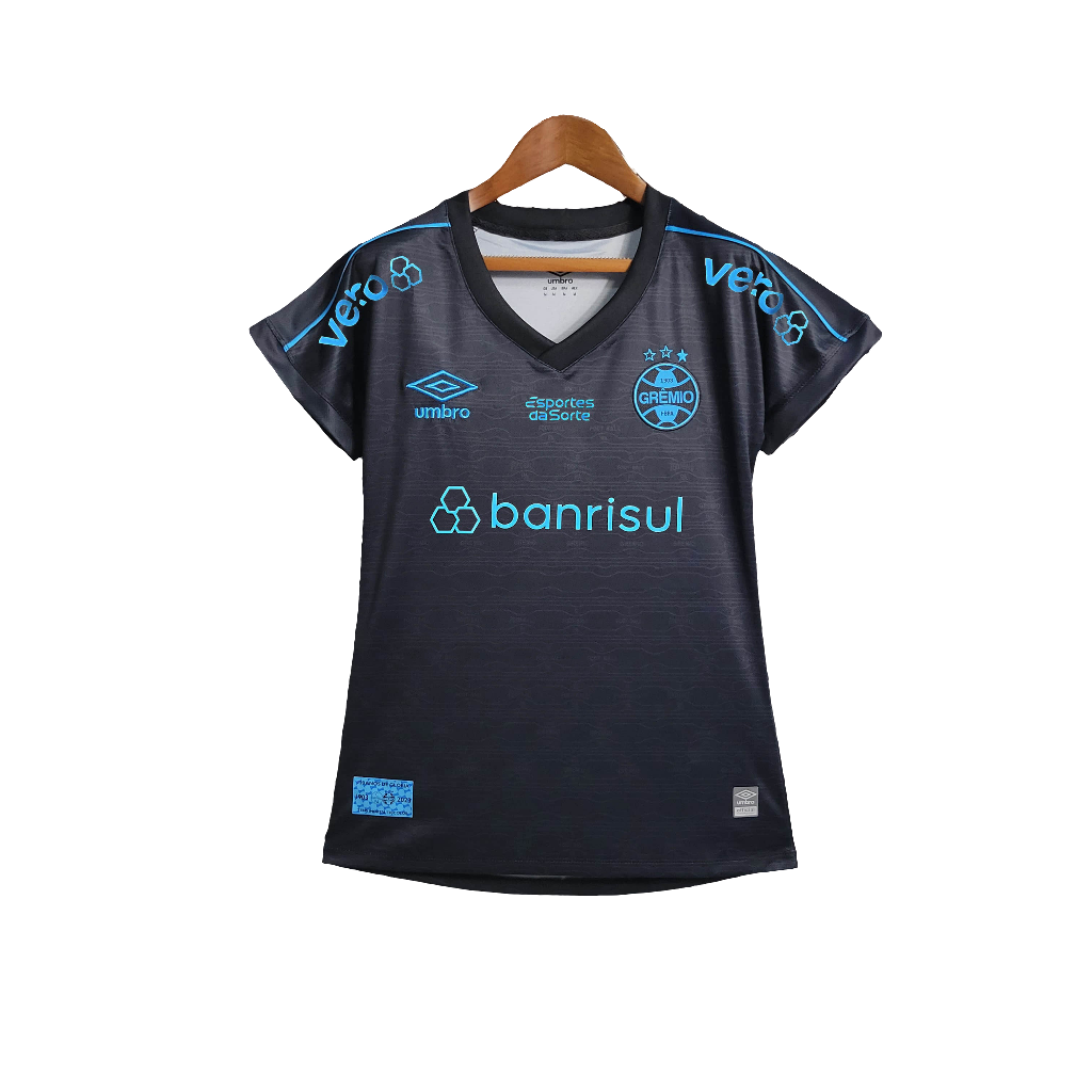 Grêmio 2023/24 Third Jersey - All Sponsors - Women's