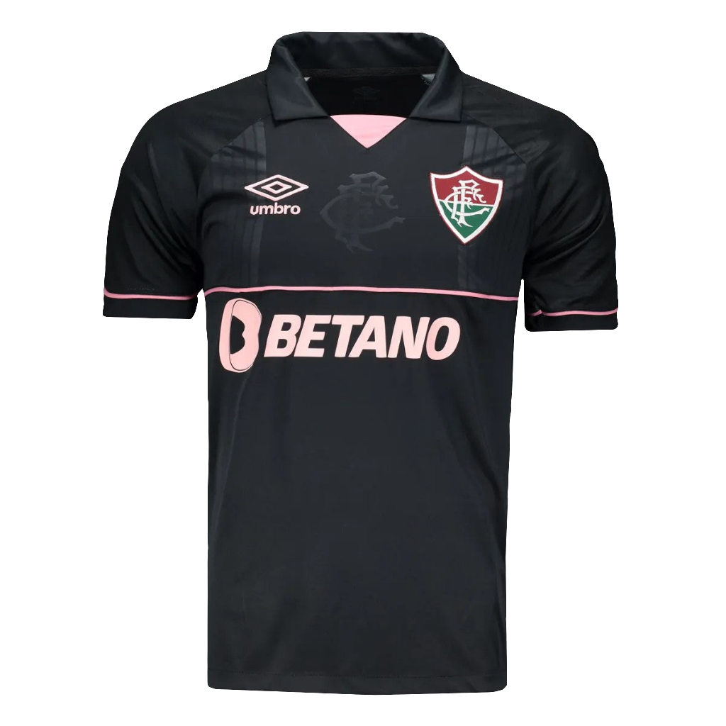 Fluminense 2023/24 Goalkeeper Jersey - Black - Fan Version