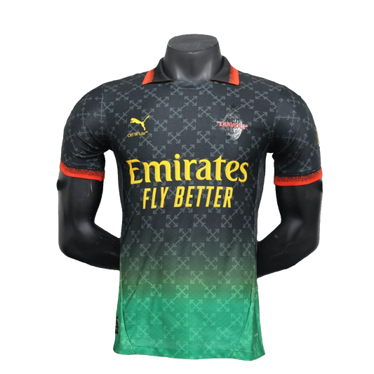 AC Milan 2025/26 Commemorative Edition Jersey - Black - Player Version