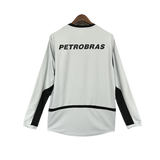Flamengo 2002/03 Goalkeeper Jersey - Grey - Long Sleeve Retro Version