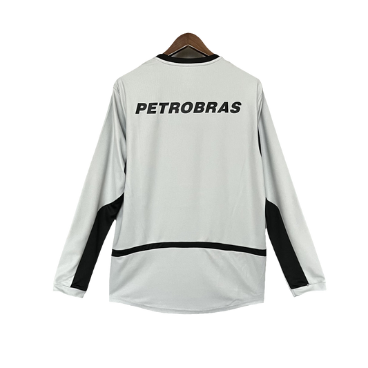 Flamengo 2002/03 Goalkeeper Jersey - Grey - Long Sleeve Retro Version