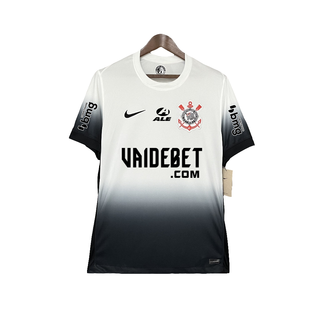 Corinthians 2024/25 Home Jersey - Fan Version - All Sponsors