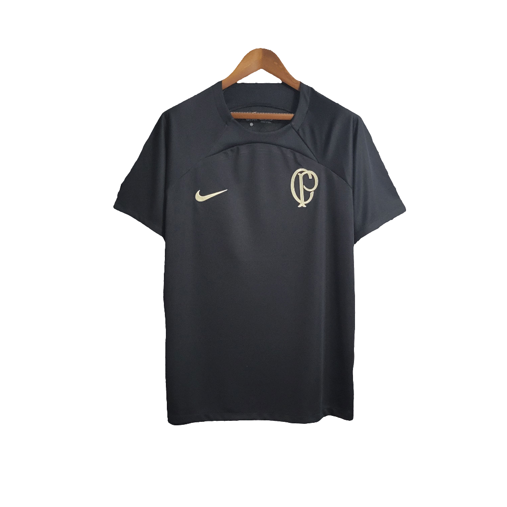 Corinthians 2022/23 Training Jersey - Black - Fan Version