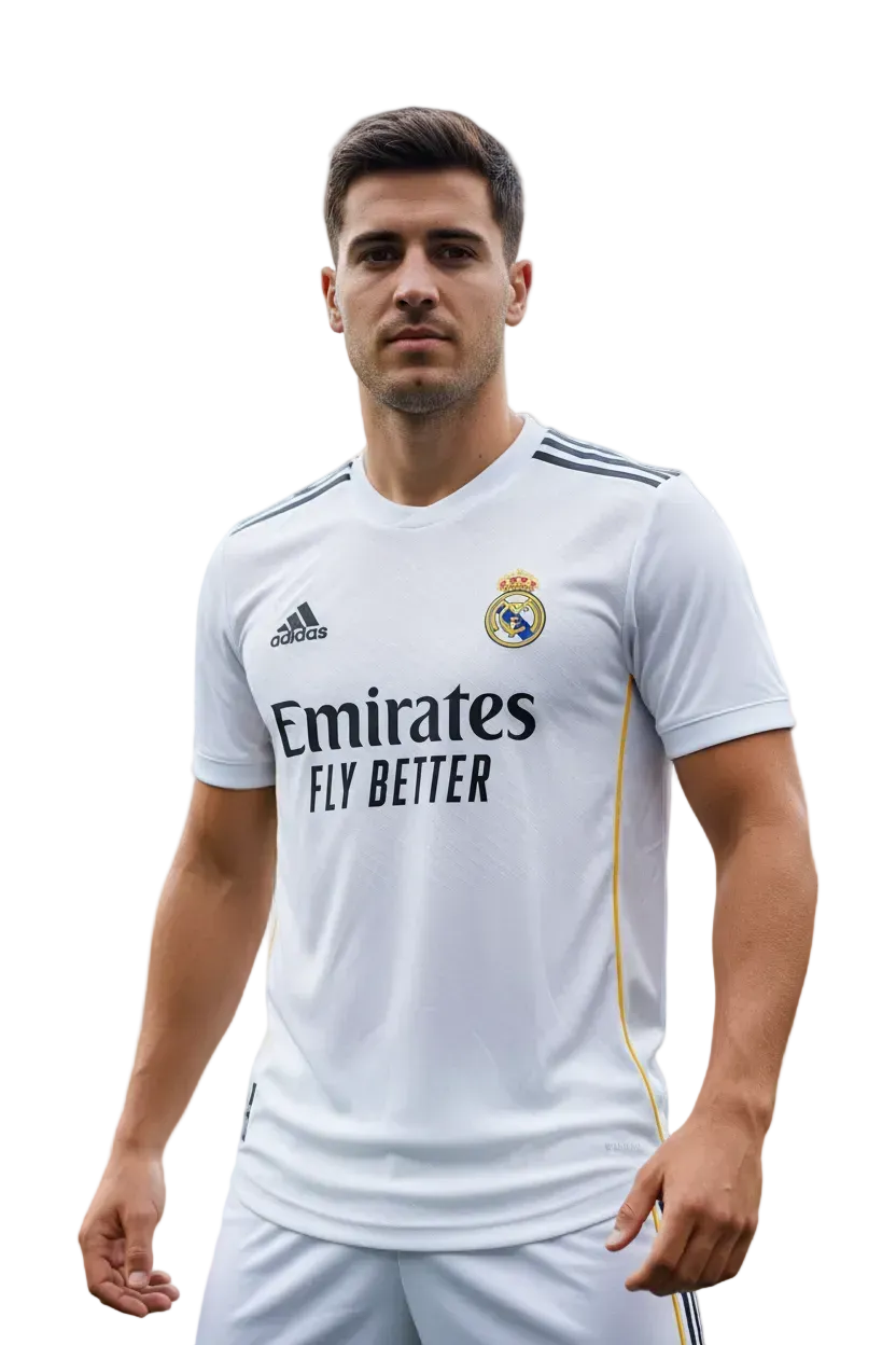 Real Madrid 2025/26 Home Jersey - Fan Version