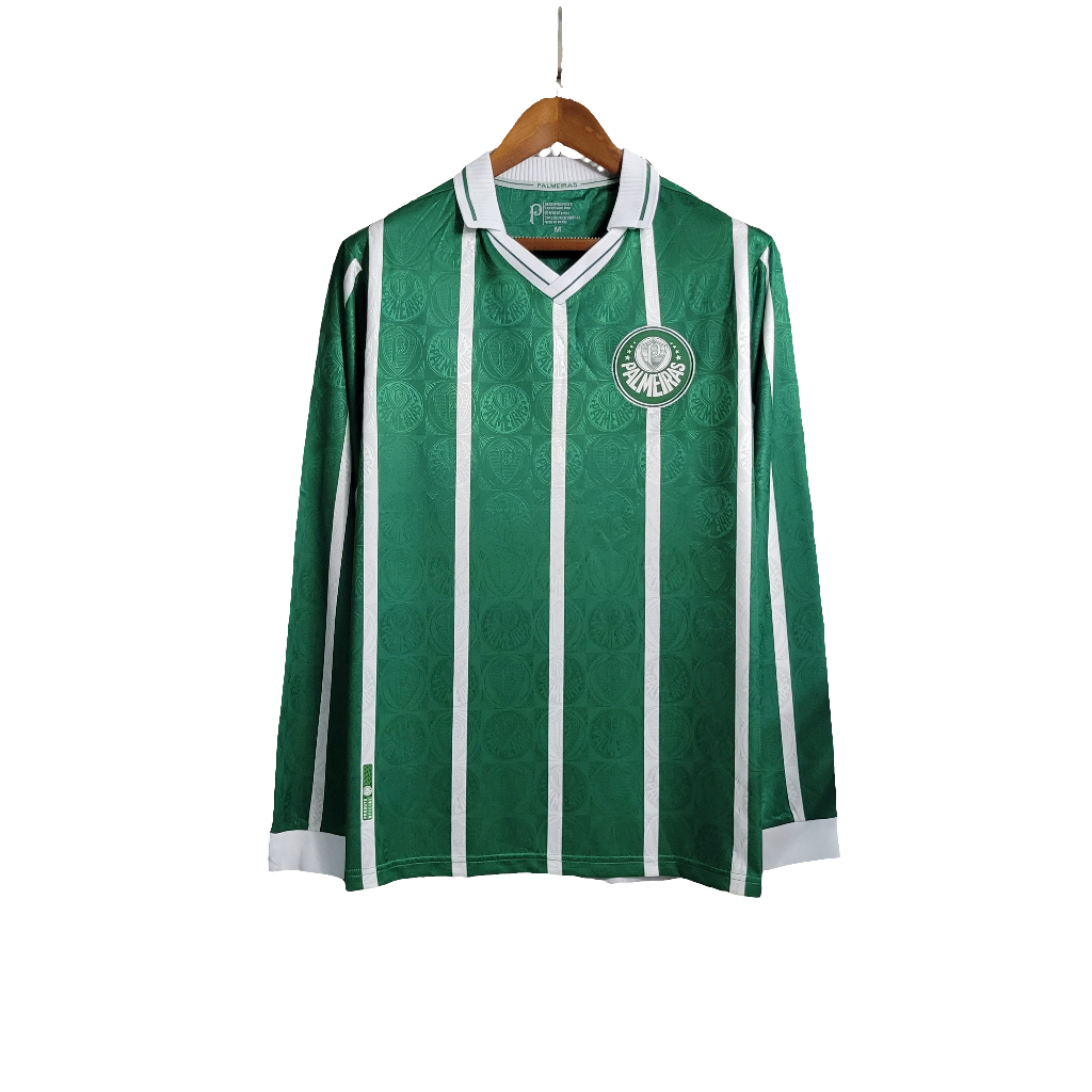 Palmeiras 1993 Home Jersey - Long Sleeve Retro Version