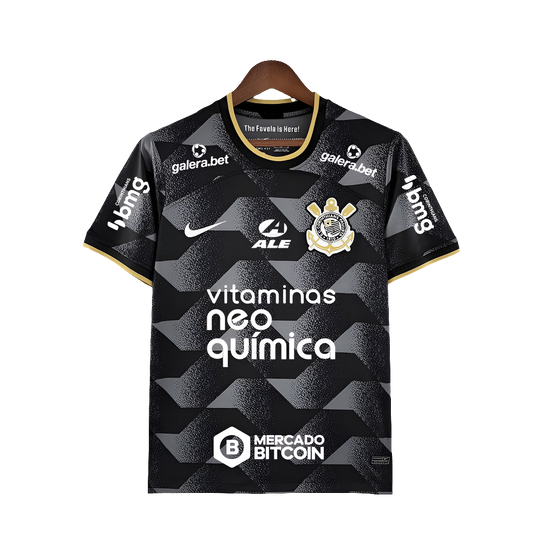 Corinthians 2022/23 Away Jersey - Fan Version - All Sponsors
