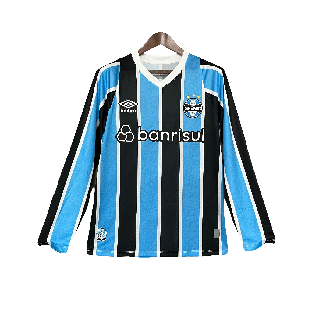 Grêmio 2024/25 Home Jersey - Long Sleeve