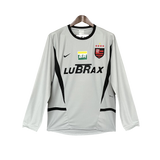Flamengo 2002/03 Goalkeeper Jersey - Grey - Long Sleeve Retro Version