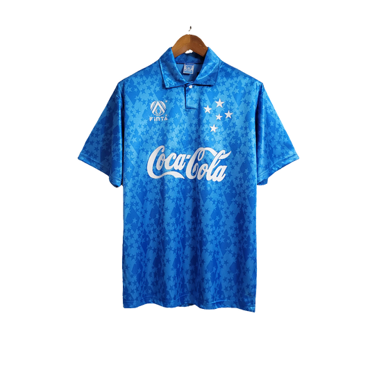 Cruzeiro 1993/94 Home Jersey - Retro Version