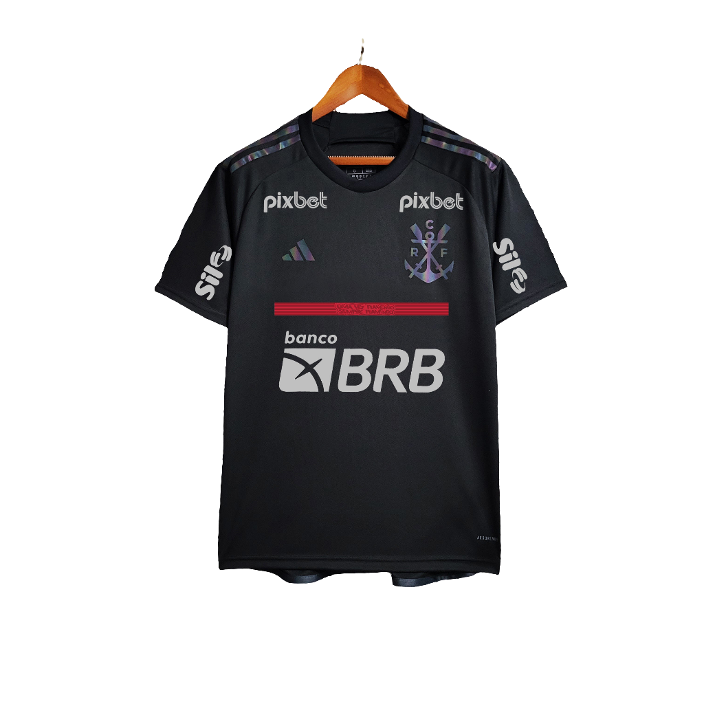 Flamengo 2023/24 Third Jersey - Fan Version - All Sponsors